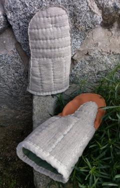 Vycpávané rukavice